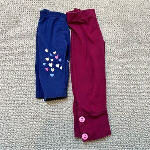 🍭4/$20 Set of 12 month pants for baby girl from Jelly the Pug and Carter’s